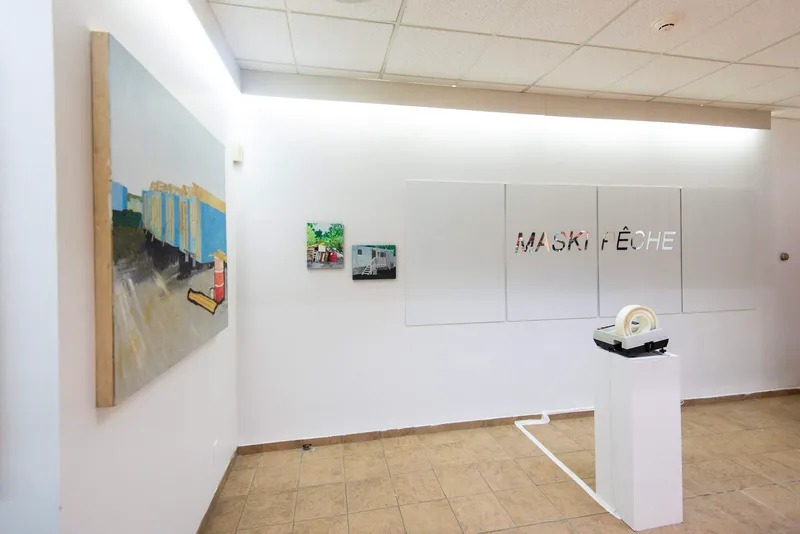 Maskipêche oeuvre installative - 4