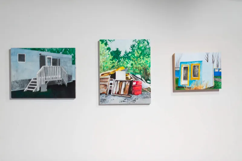 Maskipêche oeuvre installative - 5