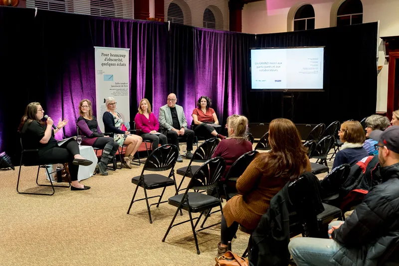 Table ronde et lancement de livre - 14