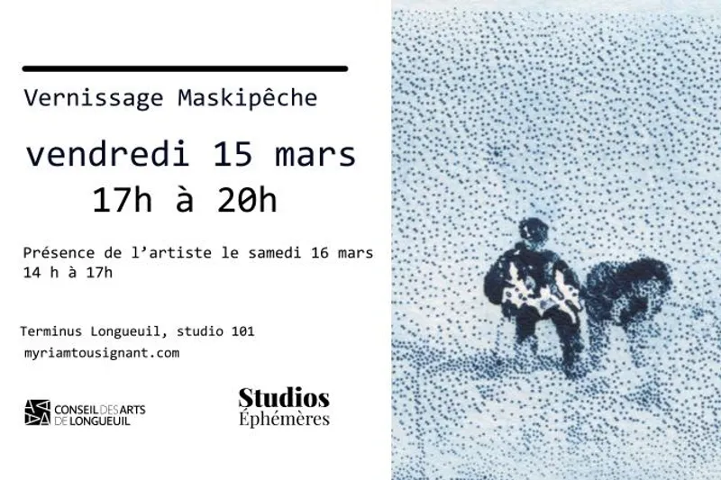 Maskipêche oeuvre installative - 11