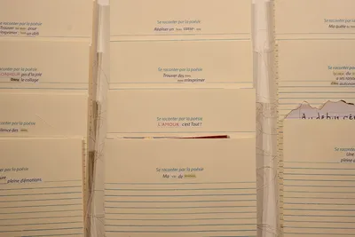 Projet de médiation culturelle « Se raconter par la poésie visuelle »  